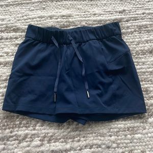 Lululemon navy running shorts